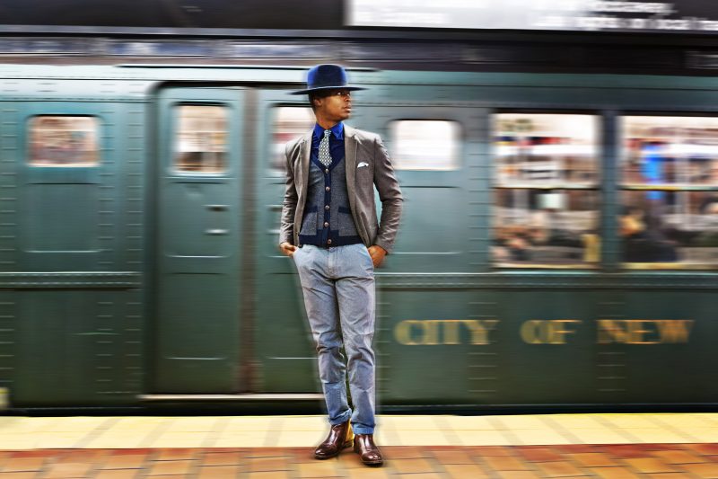 Aramie-Payton-Fashion-Mens-NYC-Classic-SubwayCar-Conceptual-Portrait