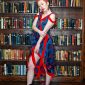 Dancer SunKim wearing dress by Oxygene us